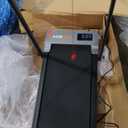 Acezoe 2-in-1 Foldable Treadmill with 3-Level 10% Incline, Walking Pad for Home Small Office, Compact Portable Under Desk Treadmill with Handle,Dual LED Display, APP & Remote, 300 lbs Capacity