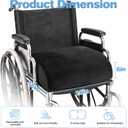 Wheel Chair Pad Cushions Easy Rise for Elderly Pressure Relief 18x16x6 Inch, 17.7*15.7in