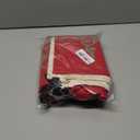 TRIXES Santa Sack Red - Xmas Reindeer Post Style Draw String Present Bag Sack - Gift Wrapping - Extra Large Capacity - 99cm x 70cm