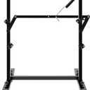 MorningRo RV Adjustable Table Leg Folding Dinette Table Stand Bed Base for RV Height Adjustable Bracket for Caravan Motorhome Yachts and Various Outdoor Activities(Black)