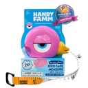 8Ft Animal Shaped Kids Tape Measurer, Fun Level and Protractor Angle Finder, Educational Children's Tools, Small Measuring Tapes for Learning Early Math Skills, Ages 3 and up, Pink Bird