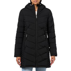 Tommy Hilfiger womens Every Day Essential Long Lightweight Coat (X-Large, Black)