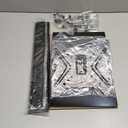 Hemudu Universal Swivel TV Stand/Base Table Top TV Stand for 21 to 50 inch TVs with 90 Degree Swivel, 4 Level Height Adjustable, Heavy Duty Tempered Glass Base, Holds up to 99lbs, HT02B-002