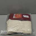 Fesciory Christmas Stockings, 6 Pack 14" Large Knit Stocking & Decor for Family Holiday Xmas Party Gift, Burgundy&Ivory&Green