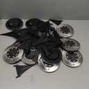 INCX 4.6 inch Solar Lights Outdoor Waterproof,24 Pack Solar Lights for Outside, Solar Garden Lights Landscape Lighting for Patio Pathway Lawn Yard Deck Driveway Walkway, Warm White