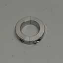 uxcell Double Split Clamp-On Shaft Collar for 1-7/8" Shaft, Two-Piece Clamping Collar, 2-7/8" OD, 11/16" Thick, 304 Stainless Steel Axle Collar Clamp, Set Screw Style