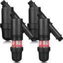 Glooglitter 1 Pcs Drip Irrigation Inline Y Filter with Mesh Screen, 3/4" x 3/4" Male Thread Connections Hydroponics Y Filter for Garden Greenhouse Agricultural Drip Sprinkler Irrigation