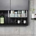 Nxconsu 2Pack Under Shelf Storage Basket Organizer Hanging Holder for Cabinet Pantry Kitchen Cupboard Desk Counter Bookshelf Organization Add-on Space Saver Heavy Duty Slide-in White