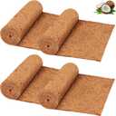 Riare 4 Pack 16  80 Inch No-Slip Ice and Snow Carpet Mats- Waterproof Outdoor Coconut Fiber Carpet Anti-Slip Coir Runner for Walkways, Front Door, Stairs, Porch Safe & Stable Walking