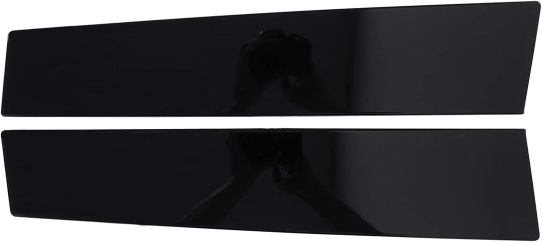 ApplianPar Gloss Black Driver and Passenger Side B Pillar Molding Trim Cover for Ford Explorer 2011-2019, Police Interceptor Utility 2013-2019