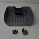 Portable Shampoo Basin Hair Wash - Kaleurrier Hair Washing Station Shampoo Tray for use at Home for Sink Bathtub - Tear-free Rinser for Baby Toddler Kids Elderly Bedridden Disabled Patient(Grey) (Gray)