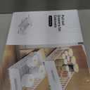 Mustorn 2 Pack Pull Out Cabinet Organizer, Slide Out Drawers for Cabinets, Peel and Stick, Heavy Duty Shelves for Kitchen, Cupboard, Pantry, Bathroom (16.5"D*11.8"W*3.94"H-Black)