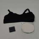 Momcozy V Neck Pumping Bra Hands Free, Comfort All-Day Wear with CozyFitClasp for Pumping & Nursing in One (Size Large, Black)