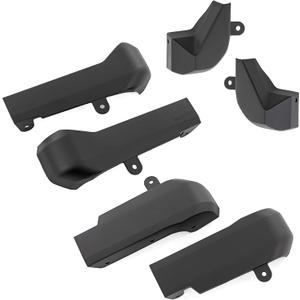 Rough Country Mud Flap Delete for GMC Sierra 2500HD/3500HD (2020-2026) 2WD/4WD - Front & Rear Mud Flap Removal Kit, Sleek Look & Added Tire Clearance