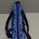 yookee home Mahjong Set Mahjong Game Set American Mahjong Set 166 Tiles 4 All-in-One Color Rack/Pushers Blue Paisley Soft Neoprene Bag Mahjongg Ma Jong Set