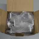 No Drill Over Vertical Blinds Curtain Rod Brackets for Inside & Outside Mounted, Heavy Duty Adjustable Holder Fits 0.75-2" Headrail, Tool-Free No Wall Damage Rental Essentials (White, 3 Pack)