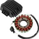 ECCPP Voltage Regulator Rectifier Magneto Generator Engine Stator Coil Kit Fit for 1999-2002 for YAMAHA YZF600R 1999-2001 for YAMAHA YZF-R1 1999-2002 for YAMAHA YZF-R6 Stator and Rectifier