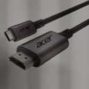 acer USB C to HDMI Cable for Home Office 6.6FT (4K@60Hz), Thunderbolt 4/3 Compatible, High-Speed Type C to HDMI 2.0 Braided Cord for MacBook Neo, iPhone 17/16 Pro/Max, iPad Pro, Galaxy S25, Surface