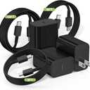 45W Super Fast Charger USBC for Samsung Galaxy S25 S24 S23 S22 S21 Ultra/Plus, 3+6+10FT Type C Charger Fast Charging Cable Cord& Android Block for Tab S10 S9 S8 S7,iPhone 17/16/15(Pro Max/+),iPad