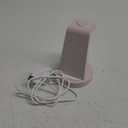 Anlmz 3 in 1 Charging Station for iPhone, Wireless Charger for iPhone 17 16e 16 15 14 13 12 11 X Pro Max & Apple Watch - Charging Stand Dock for AirPods (Pink)