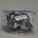 Novelty Lights 11 Feet 50 Bulbs Traditional Incandescent Mini Lights, Teal on Brown Wire with 2.5" Spacing, Commercial Grade and UL Listed for Indoor/Outdoor Use, End-to-End Connectable