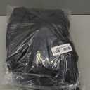 43x13 Small Ironing Board Cover and Pad, Iron Board Replacement Cover, Thick Felt Padding, Scorch Resistant 100% Cotton, Heat Reflective, Elastic Edge, Black