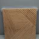 Soon Global Acoustical Wall Panels, 6-Piece 23.62 X 23.62 Inches Art Acoustic Panels, Decorative Acoustic Panels, Acoustic Wall Panels, Sound Absorbing Wall Art, Timber Spiral