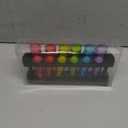 Gay & Lesbian Rainbow Party Shot Glasses Test Tube Set (6 tubes) - Pride Flag Color - LGBTQ Gift Set or Party Supplies