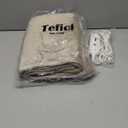 Tefici Electric Heated Blanket Throw, Super Cozy Soft 2-Layer Flannel 50" x 60" Heated Throw with 3 Heating Levels & 4 Hours Auto Off, Machine Washable, ETL&FCC Certified, Home Office Use,Camel