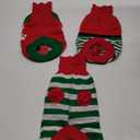 4 Pcs Puppy Christmas Sweater Dog Ugly Xmas Santa Knitted Sweater Small Dog Christmas Outfit Pet Winter Holiday Knitwear Cat Turtleneck Knitwear for Pet Kitten Puppy(L)