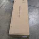 Queen Bed Frames with Headboard, LED Lights Queen Size Bed Frame with Charging Station, 2-Tier Storage Shelves, Heavy Duty Metal Slats, Noise Free, No Box Spring Needed, Easy Assembly, Brown