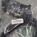 SEG Direct Flat Bottom Steering Wheel Cover, D Shaped Car Wheel Cover 14-14 1/4 in. (35.5-36 cm), for Tesla Model 3 / Y, for Camaro, Black Microfiber Leather