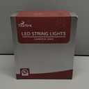 YULETIME 200 Red Christmas Lights, Pack of 2 Sets 33 Feet 100 Count UL Certified Incandescent String Lights (Red - Green Wire)