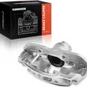 A-Premium Front Disc Brake Caliper Assembly with Bracket Compatible with Select Ford Models - Focus 2008 2009 2010 2011 - Left Driver Side