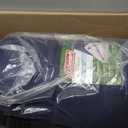 Coleman Brazos 20/30F Adult Cool-Weather Sleeping Bag with No-Snag Zipper & Stuff Sack, Machine Washable, Great for Camping, Traveling, Guests, & More (PFAS-Free) Blue 