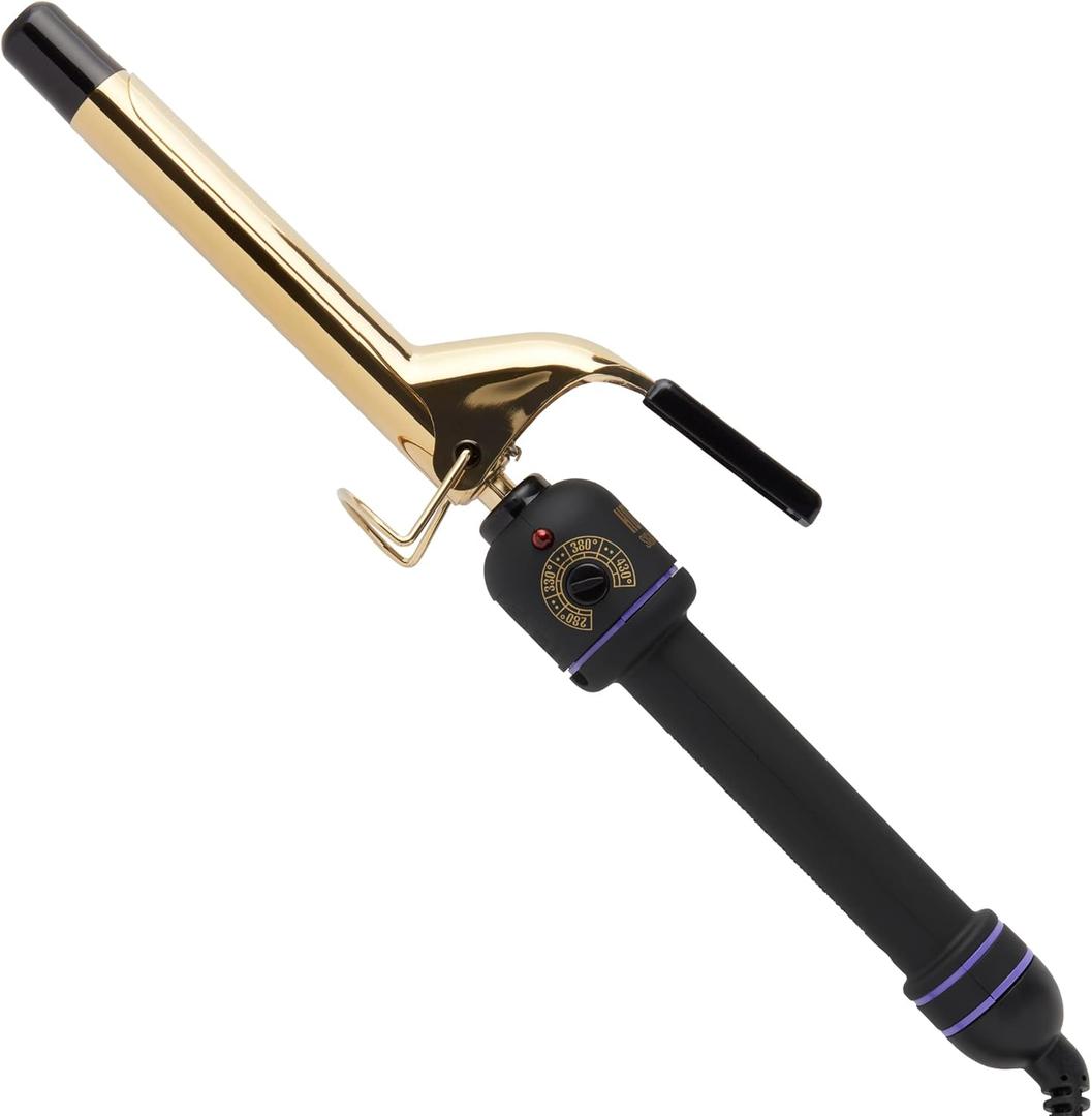 Hot Tools 3/4" Curling Iron for Beginners | Long-Lasting Results, Defined Curls and Easy to Use with Temperature Control for All Hair Types up to 430 (0.75 Inch (Pack of 1))
