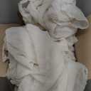 Cream Sheer Linen Curtains 96 Inch Long for Living Room 2 Panels Back Tab Pocket Soft Natural Light Weight Airy Semi Privacy Linen Sheer Curtains for Bedroom Dining Cottage Urban Decor 8 FT 52x96