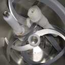 GANIZA Food Processors, Electric Food Chopper with Meat Grinder & Vegetable Chopper - 2 Bowls (8 Cup+8 Cup) with Powerful 450W Copper Motor - Includes 2 Sets of Bi-Level Blades for Fruits/Meat/Nuts (Black)