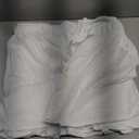 Wrap Around Dust Ruffle Bed Skirt - White - for Queen Size Beds with 15 Inch Drop - Easy Fit Elastic Strap - Adjustable Pleated Bedskirt w/Brushed Fabric - Wrinkle Free - for Women, Men, Kids & Teens