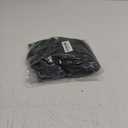 Soothfeel Women's Swim Skirt with Pocket High Waisted Ruffle Tummy Control Tankini Swimsuit Bathing Suit Bottoms (Medium, Black)