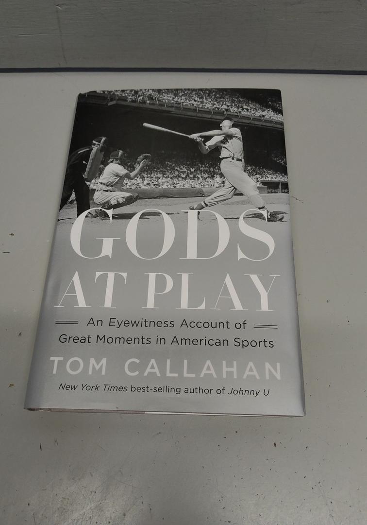 Gods at Play: An Eyewitness Account of Great Moments in American Sports Hardcover Book