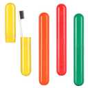 Hooqict 4 Pack Travel Toothbrush Case Portable Travel Toothbrush Holder Plastic Toothbrush Container Protector Cover for Traveling, Camping, Home, School, Business