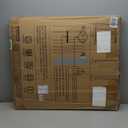 InnoTruth 29-39.6Baby Gate for Stairs & Doorways,30" Tall Dog Gate for Pets,Dual-Lock Safety and One Hand Opening Design,Pet Gate for Hallways,Outdoors,Wall-Friendly Pressure Mounted, Pure Black