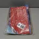 16PCS Large Christmas Gift Bags, Christmas Tote Bags with Handles, Christmas Treat Bags, Multifunctional Non-Woven Christmas Bags for Gifts Wrapping Shopping, Xmas Party Supplies, 15"×13.8"× 5.9"