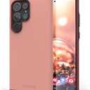 Crave for Samsung Galaxy S23 Ultra Case, Shockproof Protection Dual Layer Case for Samsung Galaxy S23 Ultra (6.8 inch) - Blush