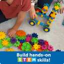 Learning Resources Gears Gears Gears Robots In Motion - Building Toys, STEM Activities, Fine Motor Skills, Toddler Construction Explorer Kit, Kindergarten Science, Boys and Girls Gifts