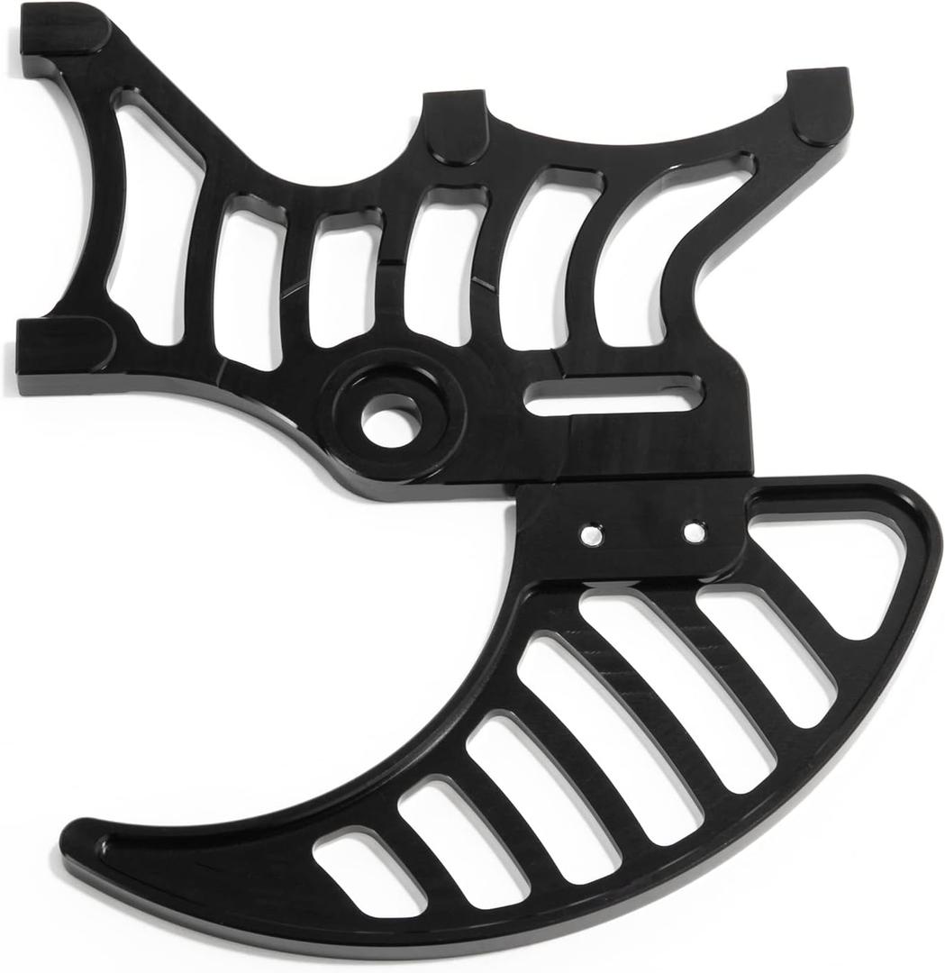 TOFR Dual Brake Caliper Mount Disc Protector for SUR-RON Light Bee X for Segway X160 X260 for Talaria XXX/Talaria Sting MX3 / R MX4 for Eride pro ss (Black)