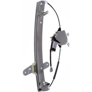 FINDAUTO 741-687 Power Window Lift Regulator with Motor Replacement for Lincoln Town Car for 1998-2011, Front Right Passenger Side