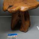 THY COLLECTIBLES Rustic Cedar Wood Plant Stand for Potted Containers, Fishbowls, Vases for Your Garden or Home Dcor - L12 x W12 x H13.5