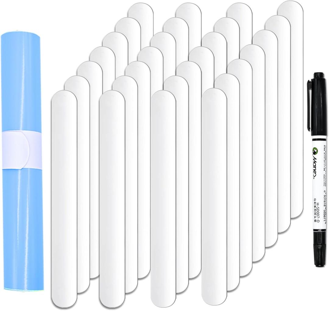 50 Pcs Vinyl Roll Holders Vinyl Rolls Storage for Craft Room DIY Adhesive Vinyl Htv Iron-On Wallpaper (50)